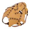Hallowmas Scary Face Cover Innovative Fun Hand Crafted Safe Breathable PU Leather Face Cover for Fes