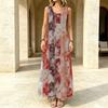 Women's Sleeveless Striped Maxi Dress Elegant Flowy Fashion Dress for Beach Vacation,Daily Wear,Holiday & Travel Photos