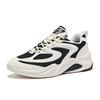 Hongxing Erke Cangwu Retro Comfortable Non-Slip Wear-Resistant Low-Top Casual Shoes Men sneaker Black White 51125102420-007