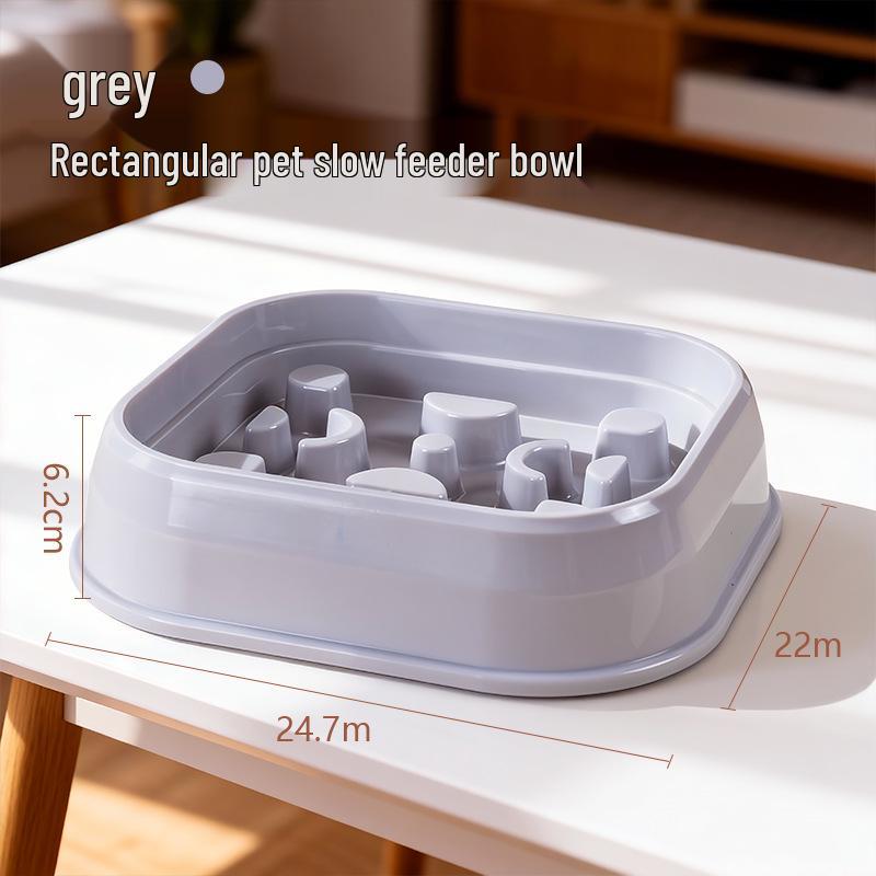 Anti-Choking Pet Slow Feeder Bowl