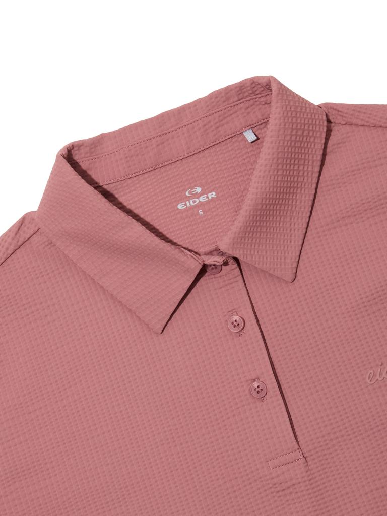 EIDER Coolution Women'S Airwave Polo Shirt_Ash Rose