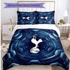 Tottenham Hotspur Patronen Beddengoed Set 3 Delen Zacht Huidvriendelijk Wasbaar Dekbedovertrek & Kussenslopen Set Alle Seizoenen Slaapkamer