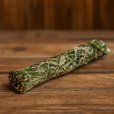 Fekete zsálya füstölőpálca 15 cm Spirituális tisztítás