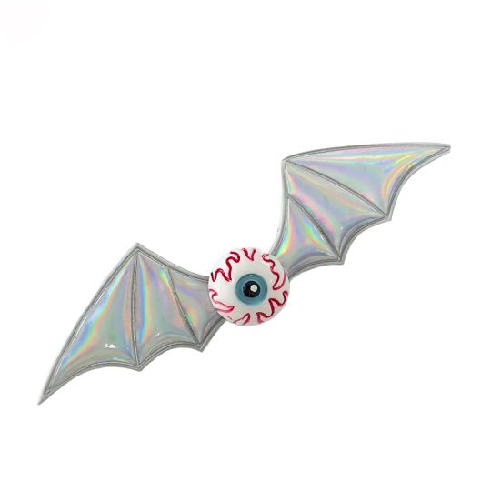 Halloween Hairpin Dark Style Bat Wings Pumpkin Eyeball Design Spoof Hair Clip Versatile Gothic Street Party Hair Accessory
