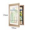 Kids Artwork Picture Frame Front Opening Wall Display Artwork Frame Artwork Display Storage Frames for Schoolwork Home Or Office