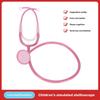 Multi Color Simulation Doctor's Toy Plastic Stethoscope Accessories  Gifts