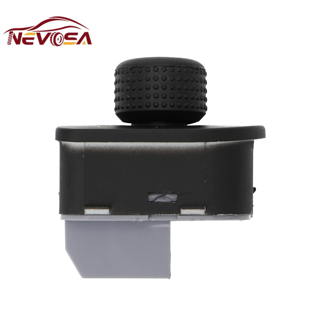 For VW Beetle Passat B5 Bora Golf 4 Jetta MK4 1J1959565F Car Side Mirror Knob Switch Rearview Adjustment Button Heating Control