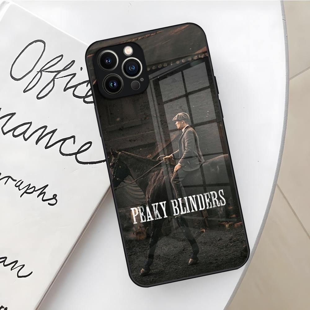 Peaky Blinders Thomas Shelby Phone Case for Iphone 16 15 14 12 11 13 Pro Max Mini X Xr Xs Se 8 Puls glass Cover