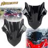 2017-2019 For Kawasaki Z900 Motorcycle Windshield Windscreen Wind Deflector Motobike Parts Black ABS Plastic Spoiler