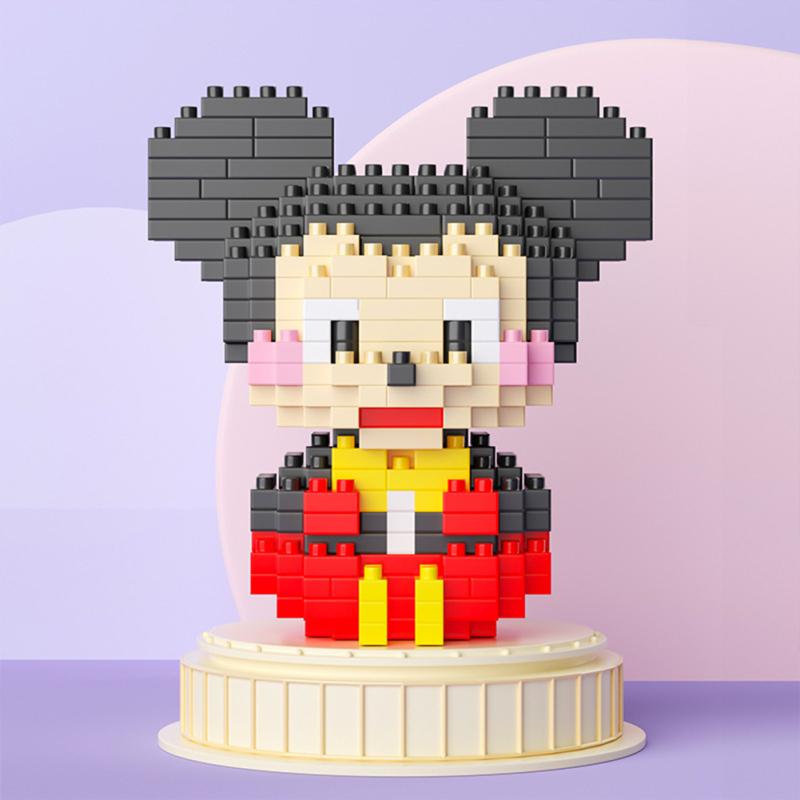 Mikropartikel Bausteine Zusammengebaute Spielzeuge Kompatibel mit Lego Star Dailu Lingna Belle