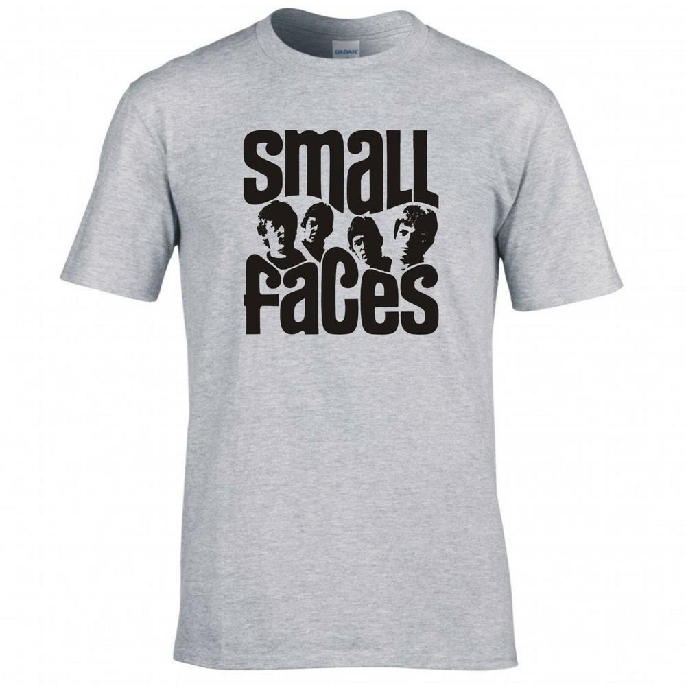 Inspired By Small Faces Mod British Rock Silouette Logo Tshirt