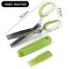 Ruhan 5-Blade Multi-Purpose Herb & Food Shears