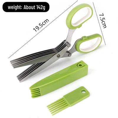 Ruhan 5-Blade Multi-Purpose Herb & Food Shears