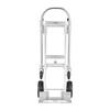 VEVOR 2 In 1 Hand Truck, 453.6 Kg Load Capacity for 4-Wheel Mode, Convertible Hand Truck Dolly with Non-Slip Handle & Wheels
