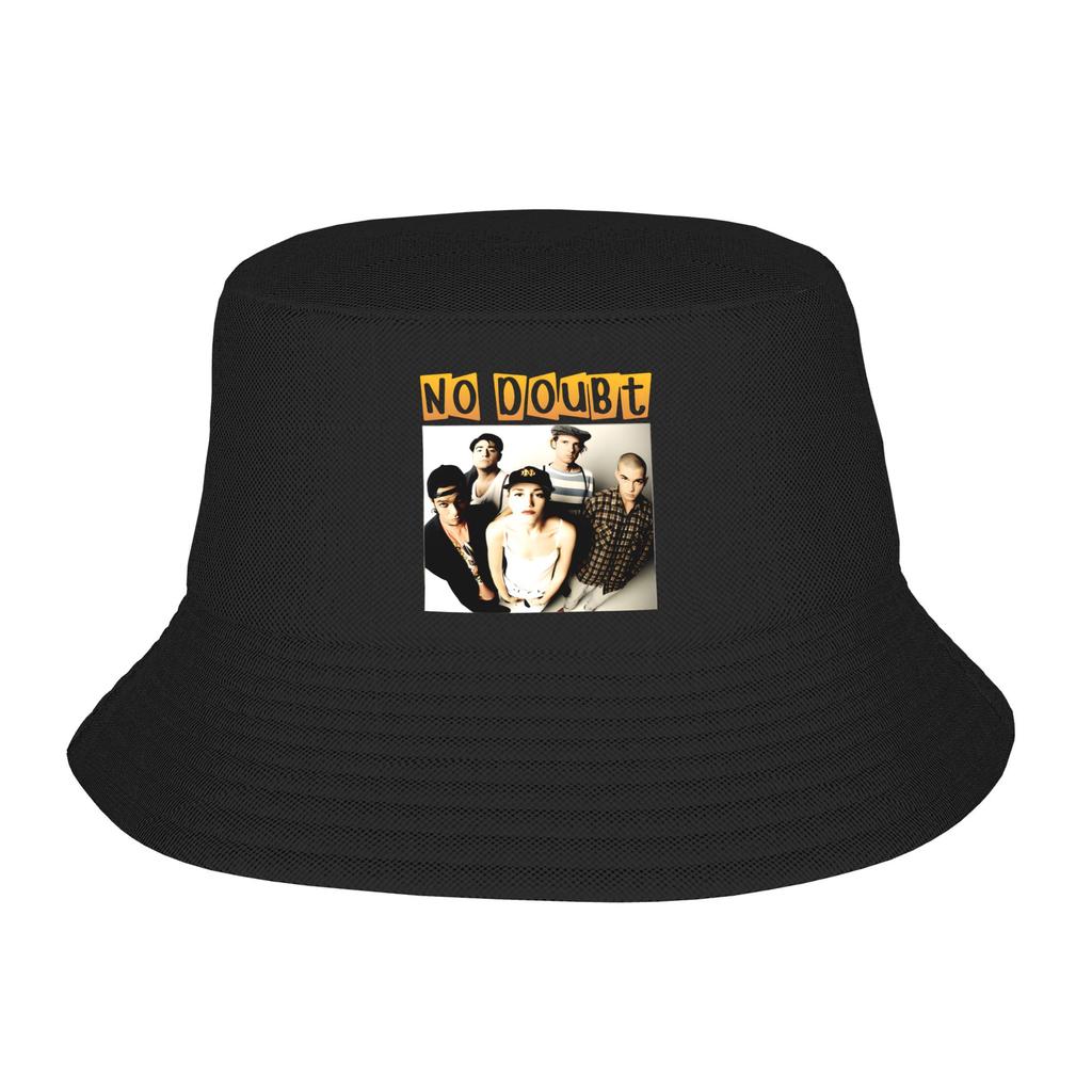 No Doubt Rock Band Art Just A Girl Rock Legend Bucket Hat Breathable FisherUnisex Hats Summer Fashion Hunting Caps Outdoor Sun Hat