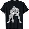 Football Lineman American Football Men Kids Boys T-Shirt
