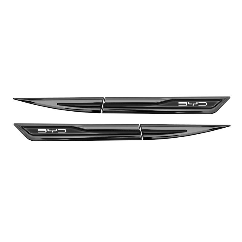 

2pcs Car Door Fender Side Blade Badge Car Body Protective car Metal Sticker For BYD Leopard 5 8 Song Plus Yuan Pro Seal U Car
