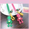 Cute Trendy Ins Style Frog Keychain Silicone Material Personalized Bag Accessory Gift