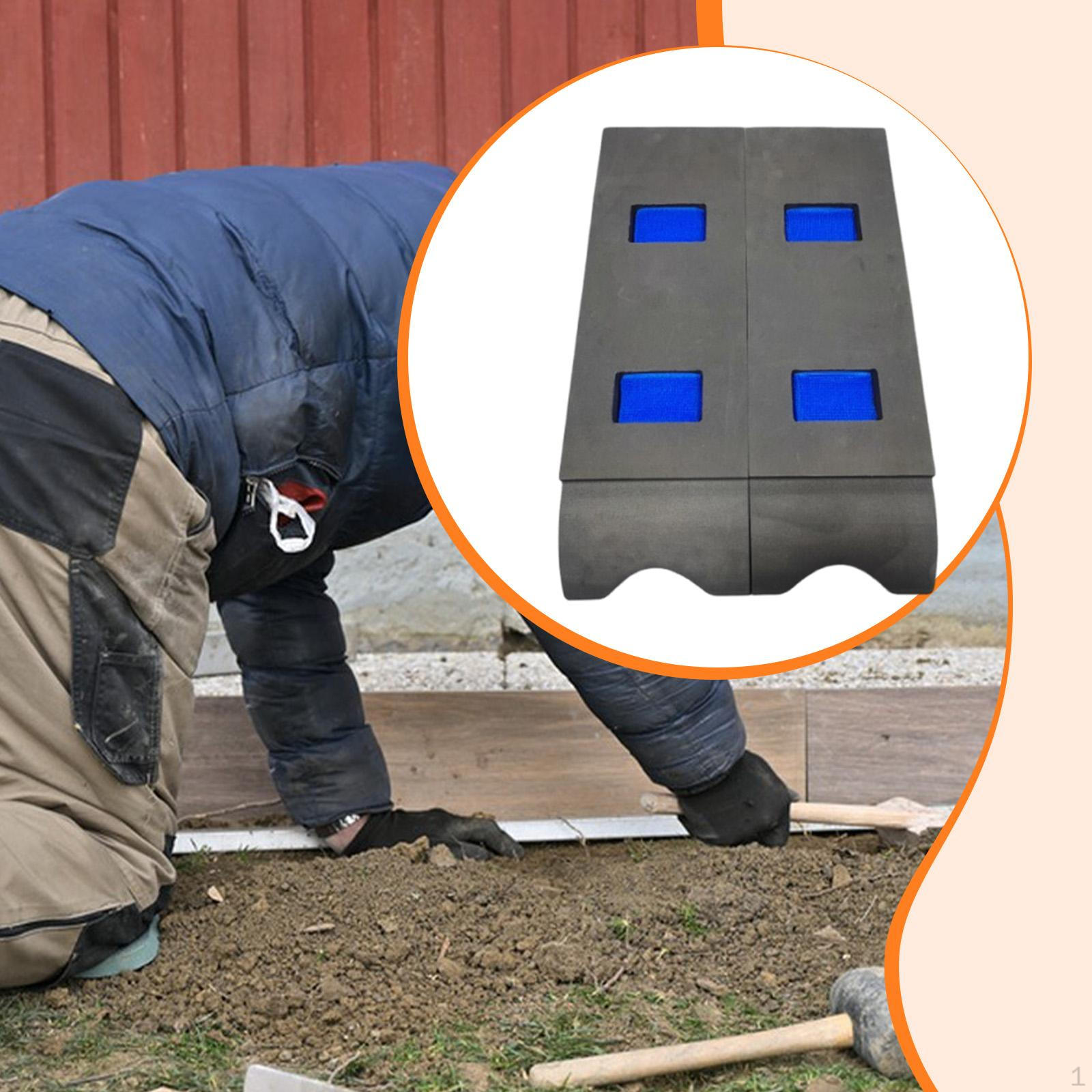 Crawler Climber Knee Pads Kneeling with Wrap Straps Multipurpose Comfort Cushion Working