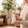 Artistic Resin Table Decoration Cute Animal Vase, Farmhouse Decorative Flower Holder for Home Hand Carved Ornaments Office Decor Pig/Cow/Sheep/Chicken