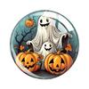 Ghost Fridge Magnets Set of 10 for Haloween Decorations Reusable Ghost Design Magnets for Haloween Decorations Home Office Haloween Decorations