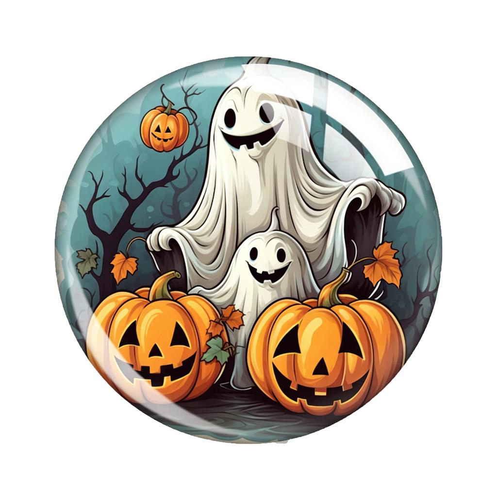Ghost Fridge Magnets Set of 10 for Haloween Decorations Reusable Ghost Design Magnets for Haloween Decorations Home Office Haloween Decorations