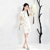 White lace national style new Chinese Suzhou short cheongsam improved young girl high sense small summer
