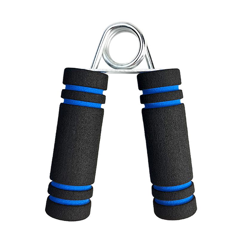 A-Shape Sponge Grip & Arm Strength Device: Two-Color, Sweat-Absorbent Fitness Equipment for Men