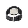 Casio G-Steel Series W Round Dual Display Waterproof Shock Resistant Solar Quartz Movement Resin Strap Men Watches Black GST-W300G-1A1PRD
