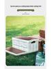 2025 Large-Capacity Multifunctional Wood Grain Folding Storage Box for Outdoor Camping