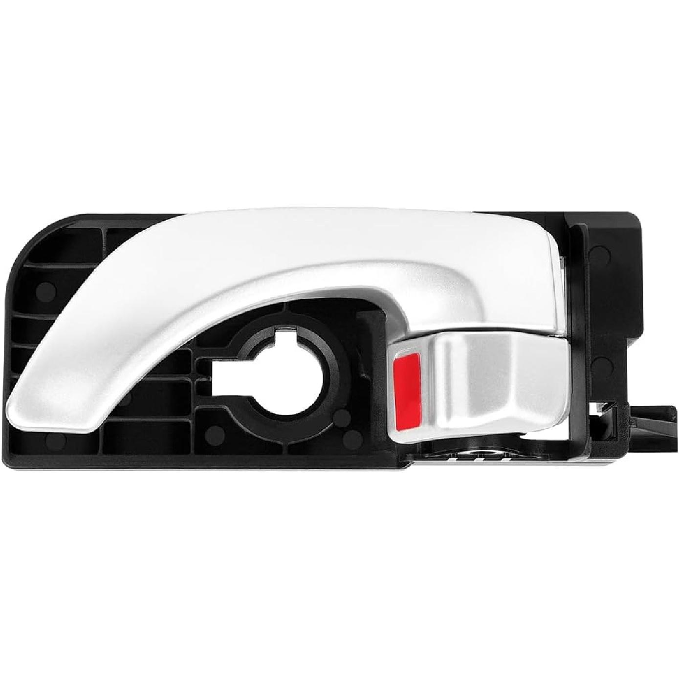 OCPTY Door Handle Interior Rear Driver Left Side Replacement fit 2005-2008 for Sonata Inside Door Handle Silver