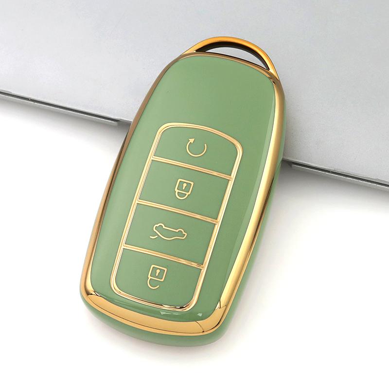 Autoschlüsselhülle für Chery Tiggo 4 5X 7 Pro 8 Exeed Txl Tx Lx Tiggo 8 Pro Tiggo 8plus New 5 Plus 7 Pro 4 TPU-Schale Schlüsselanhängerhalter