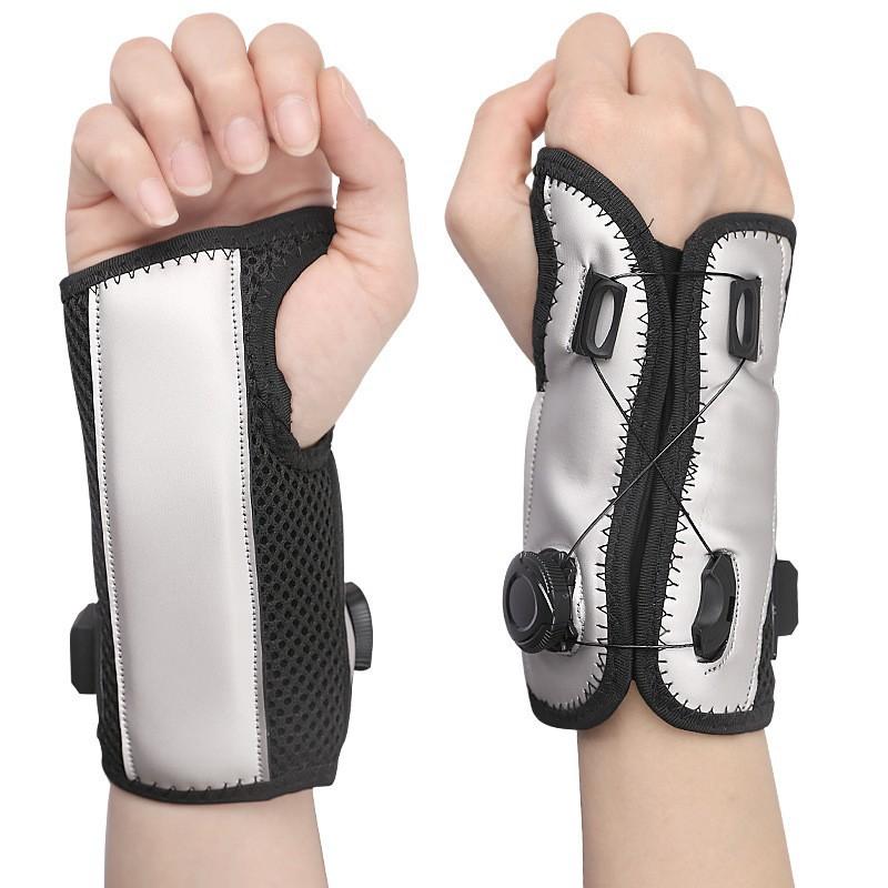

Leg Sheath, Wrist Guard, Keyboard, Wrist Joint Fixing, Protective Gear, Mesh, Heat-permeable USB Fixing, Rotating Adjustable Wrist Guard. One size-left