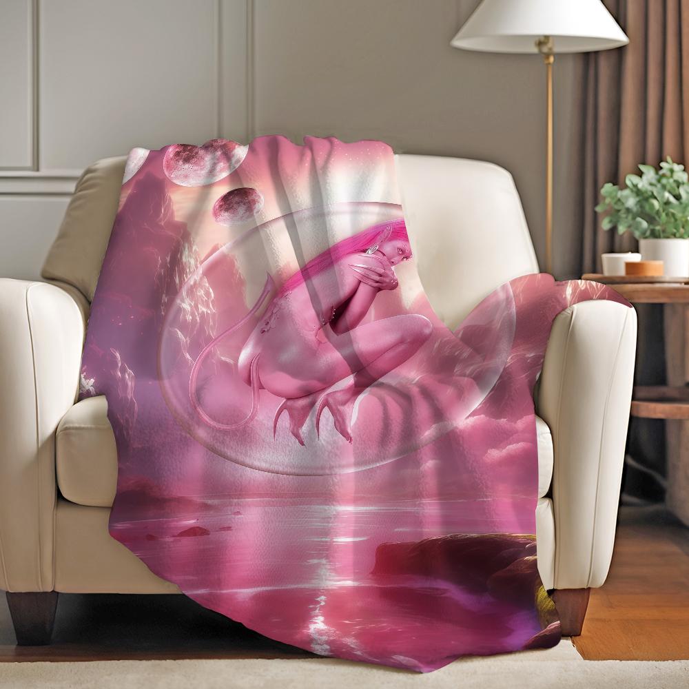 Singer T-TiaCorine CORINIAN Blanket Warm And Soft Suitable For Bedroom Living Room Sofa Bed Office Travel Camping