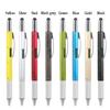 Tools Screen Touch Screwdriver Multi-functional Pen Capacitive Pen Ruler Gadgets Ballpoint Pen