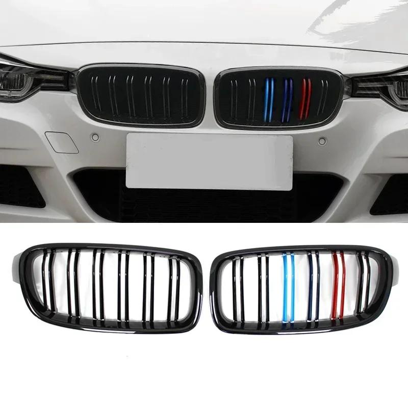 For BMW 3-Series F30 F31 F35 320i 325i 328i 2012-2018 Gloss Black Grille Racing Front Sport Grill CAR Accessories