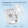 USB Rechargeable Mini Fan for Office, Dorm, Bedside, and Kitchen