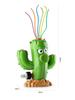 Cartoon Cactus Rotating Sprinkler: Automatic Water Play Toy for Gardens