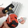 Aluminiumprofil-Schienenbohrführung mit Schiebern und M10 Senk-Stufenbohrer, Vertikaler Locher für 20#30#40# Aluminiumprofile