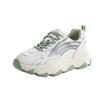 Frühling 2025 Schuhe Damen koreanische Version Freizeitsportschuhe Kinder Plateau runde Zehenpartie Damenschuhe Mode Freizeit