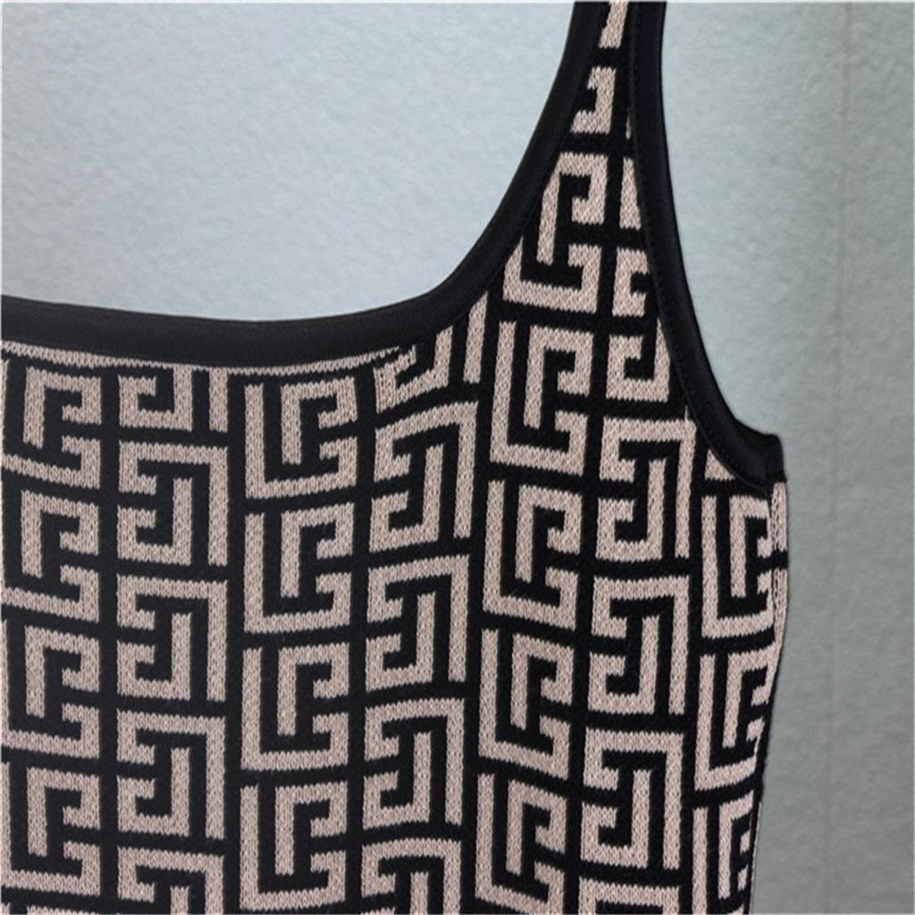 Höst Ny Mode kostym, Stickad Kofta Rem Lös Vida Ben Byxor Mode 3-delat Set för Kvinnor