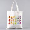 Shadow Milk Cookie Run Kingdom Pure Vanilla Cookie Women Canvas Tote Bags Handbags Shoulder Bags Shopping Handbag