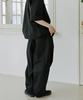 Mallen Unisex Side Balloon Pants (Black)