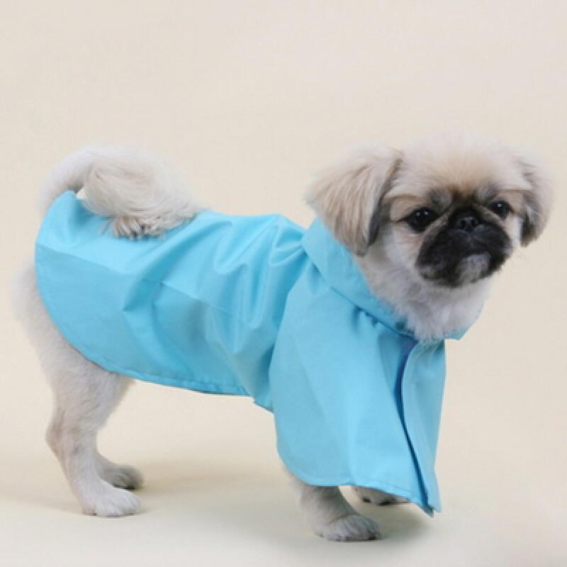 Puppy Pastel Raincoat XS/Mint
