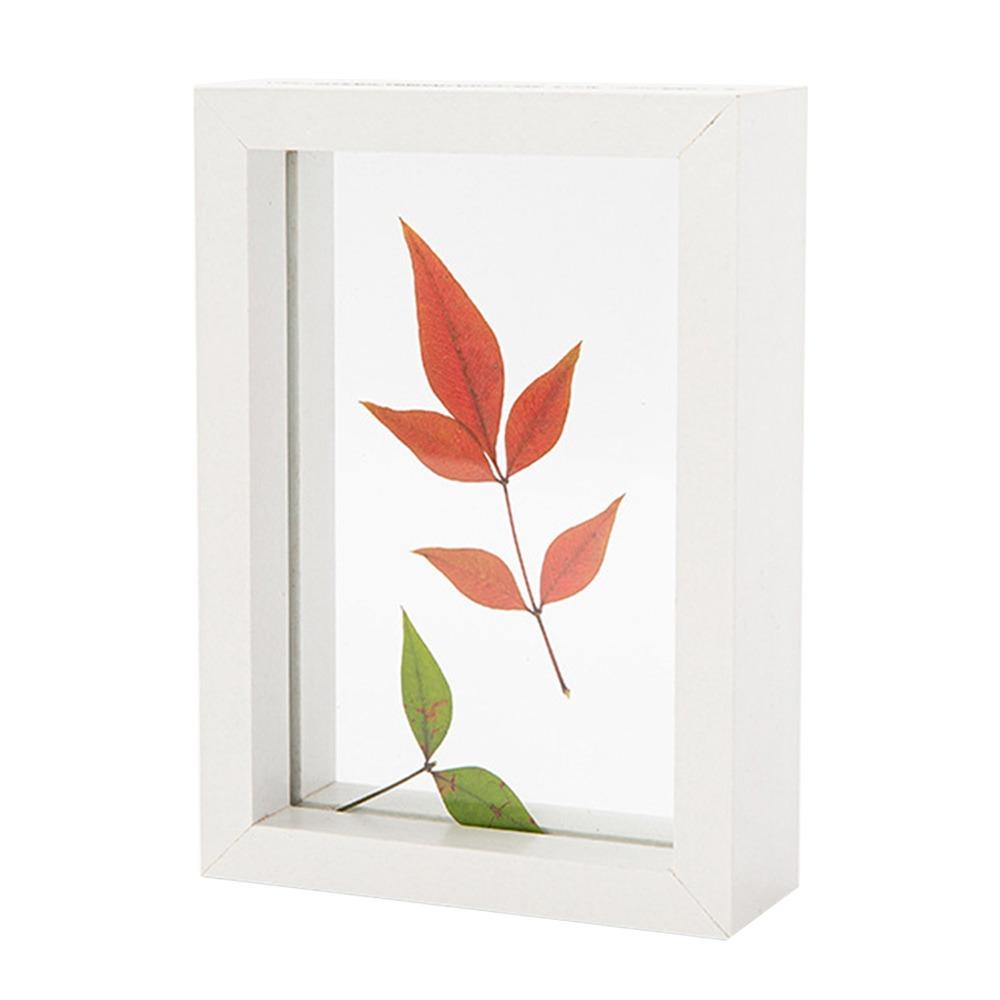 Double-sided Photo Display Frame Wooden Drawing Artwork Picture Frame  Home Decoration