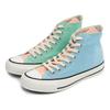 Converse Addict 18SS Breathable High Top Canvas Shoes Unisex Blue Green Pink