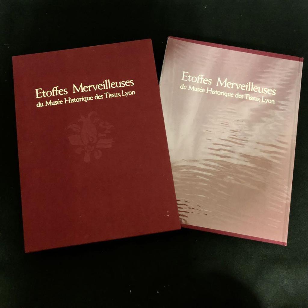 [USED] "Lyon Textile Museum, 3 Volumes" Supervised by John-Michel Turel, 1978, Gakken
