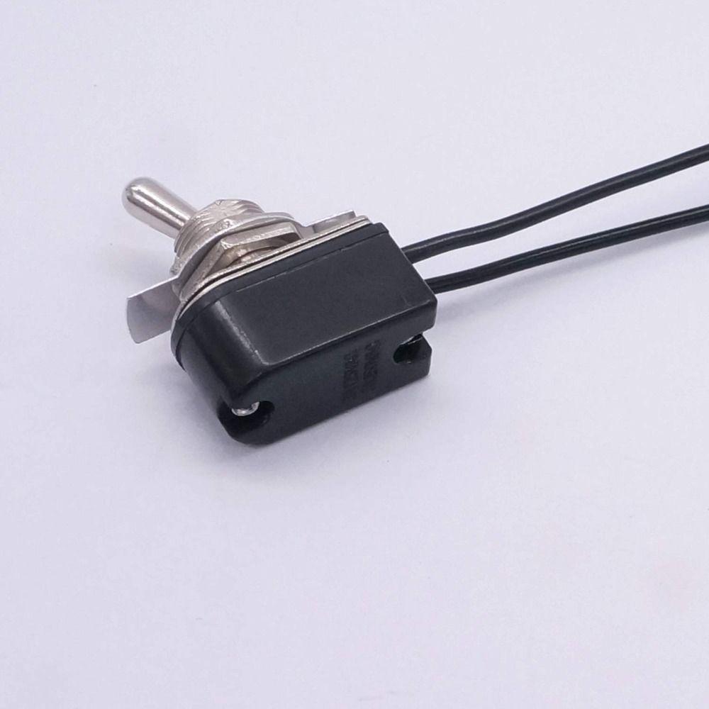 2 Pin Toggle Switch ON/Off Latching Toggle Rocker Switch Durable Boat