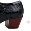 Men All Season Heels High Heel Pointed Toe Leather Fashion Comfortable Wear For Daily Use Durable Material With Good Quality