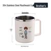 304 Stainless Steel Cartoon Antibacterial Mouthwash Cup for Kids - Durable and Mildew-Resistant